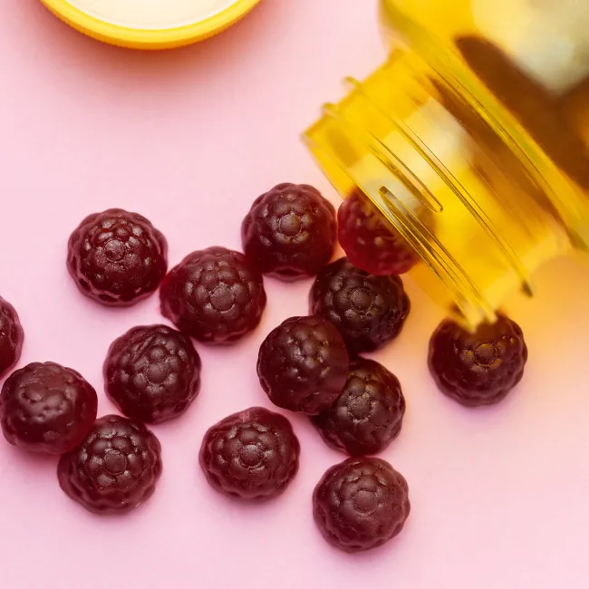 photo of gummy vitamins