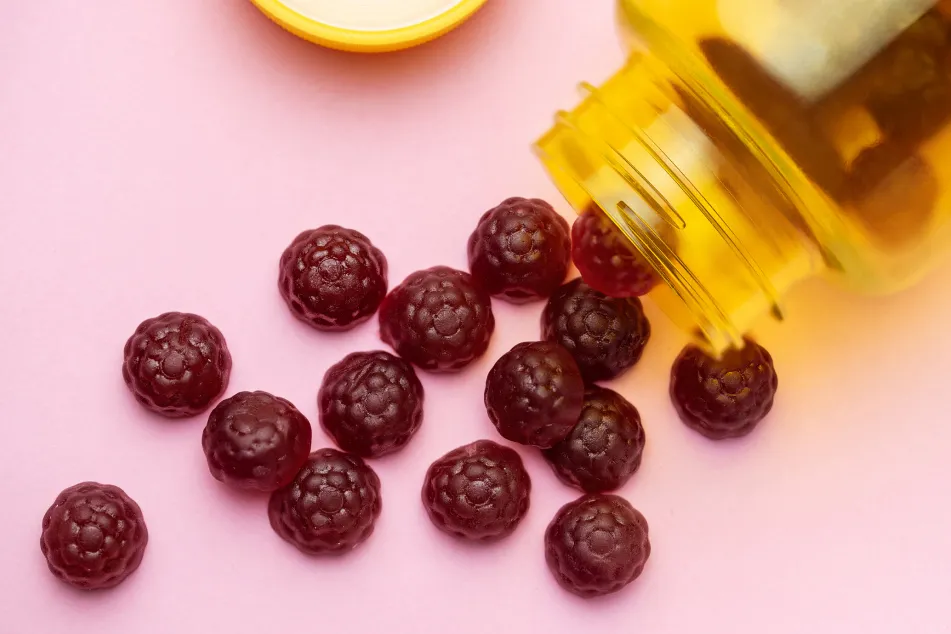 photo of gummy vitamins