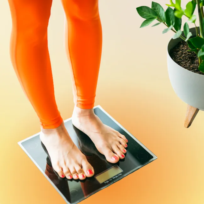 photo of woman in orange sport clothes