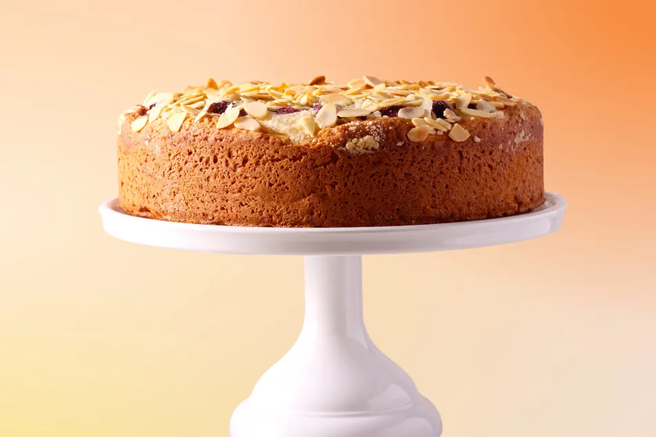 photo of Cherry and almond coffee cake