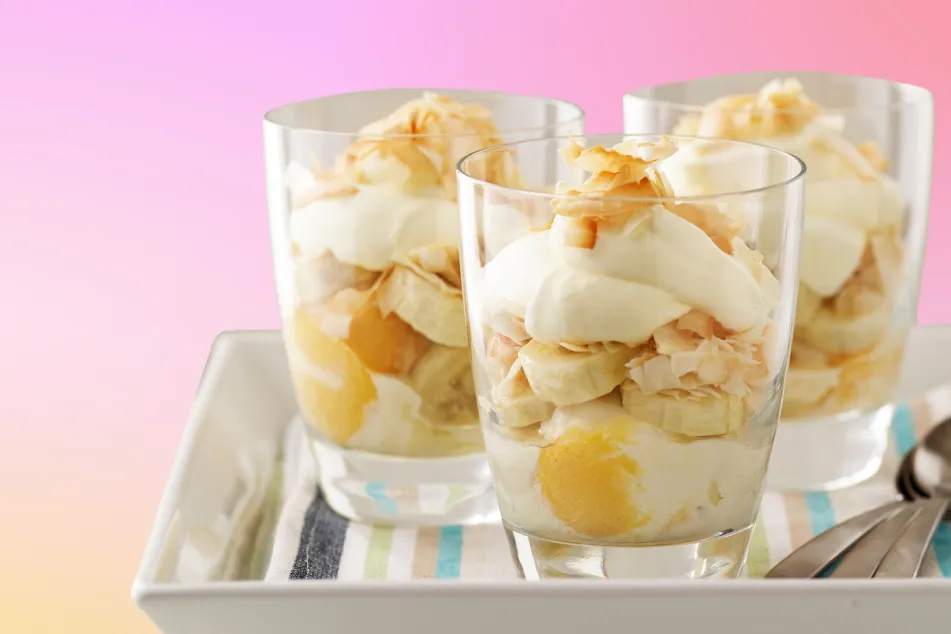 photo of Parfaits in glasses