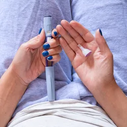 photo of syringe of semaglutide injectable 