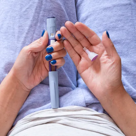 photo of syringe of semaglutide injectable 