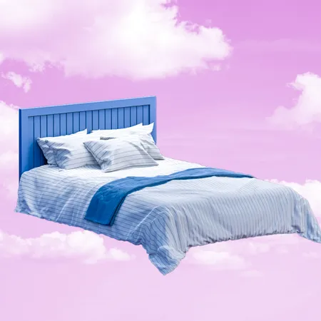 photo of double bed with pillows