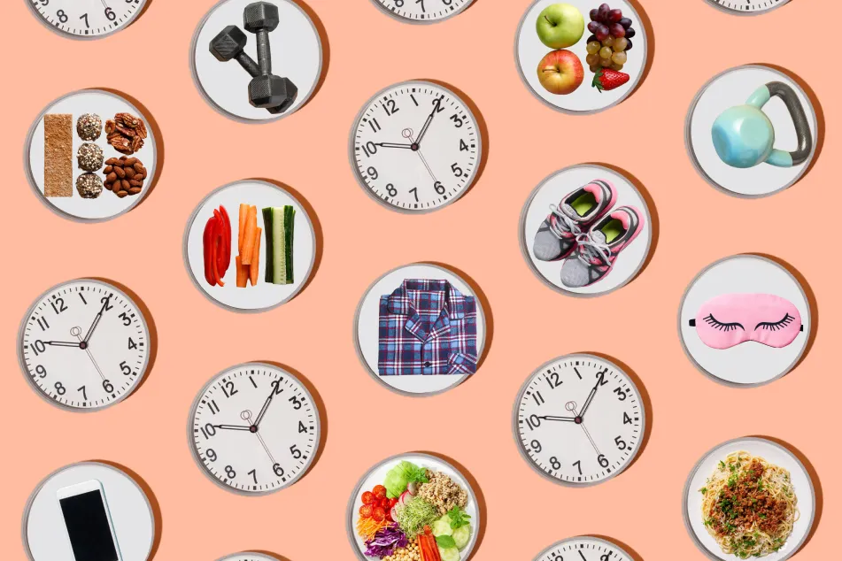 photo of clocks and activities