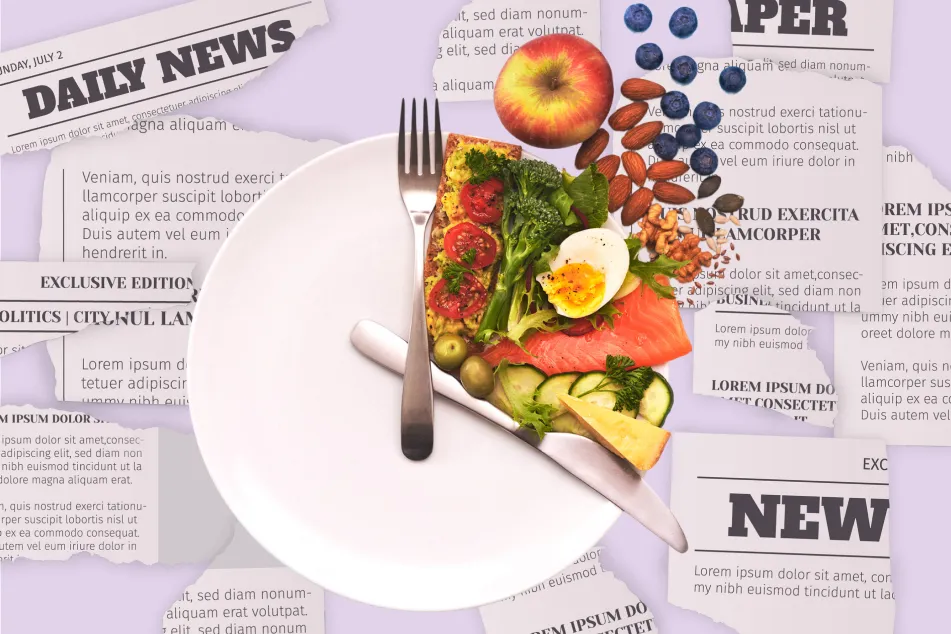 photo of plate seen from above