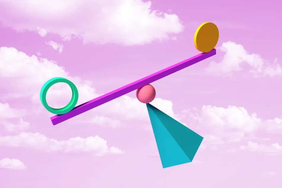 photo of Digital picture of geometric volumes